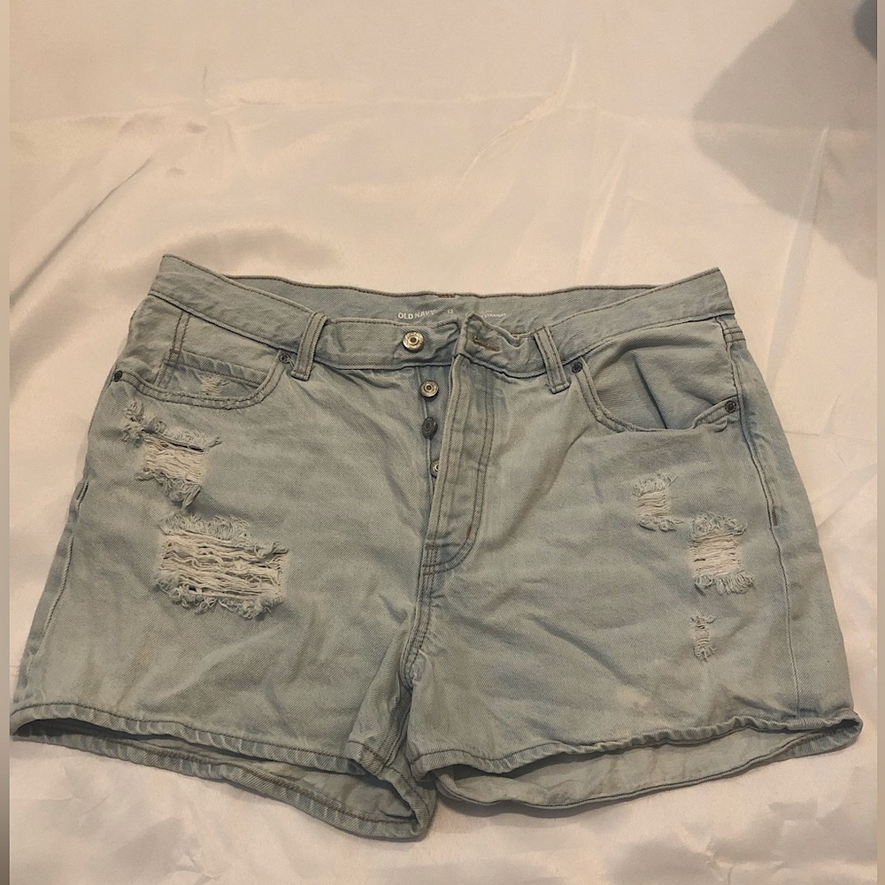Lightwash Jean shorts size 12